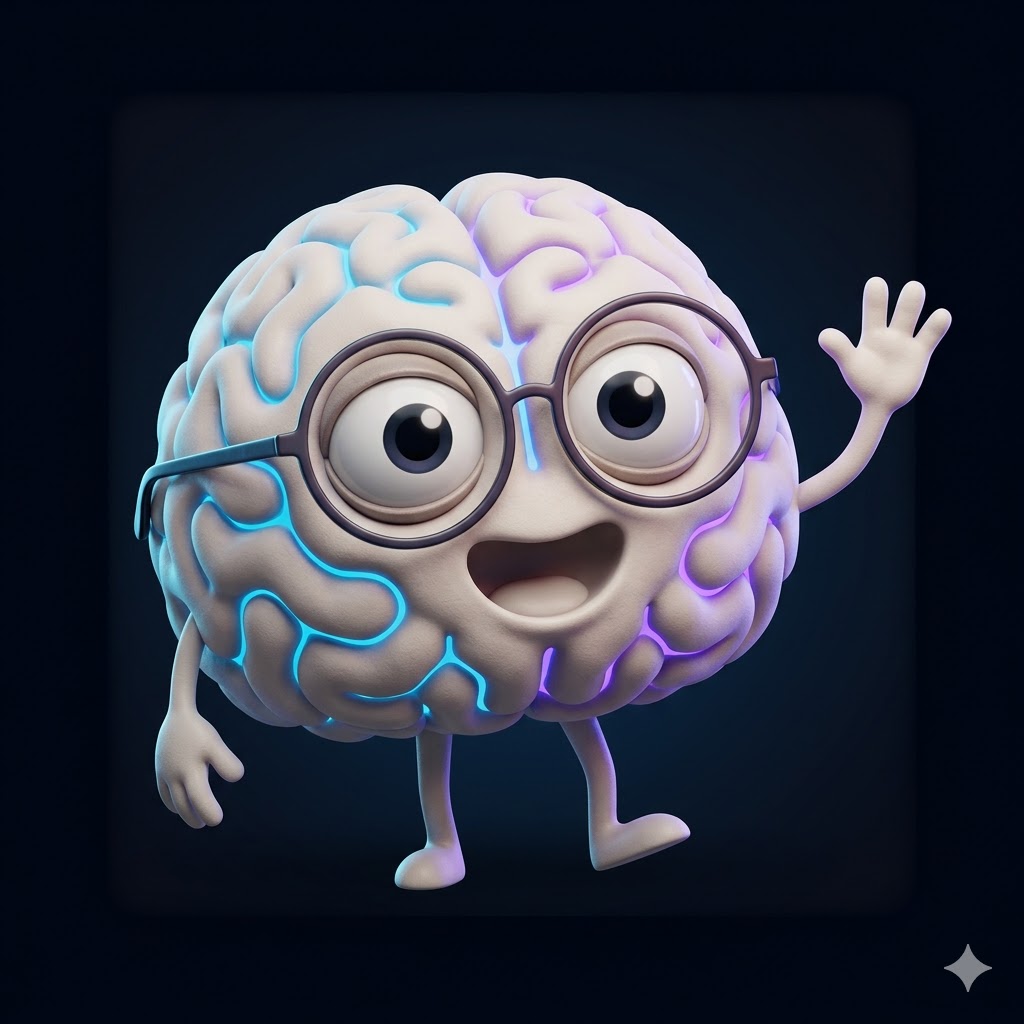 Mascote Neururinho SynapseTech